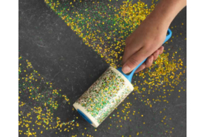 Picking Up Confetti with Evercare Lint Roller 