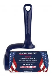 Evercare Made in USA Giant T-Handle Lint Roller, 70 sheet roll
