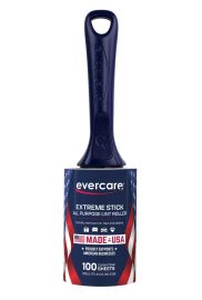 Evercare Made in USA Lint Roller, 100 sheet roll